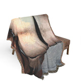 ANONYMOUS #7 Woven Blanket bY CULTUREEDIT