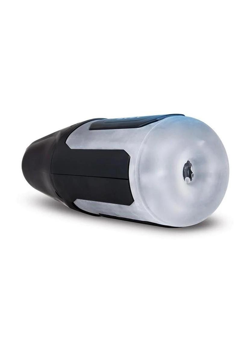 Zolo Suck And Squeeze Rechargeable Stroker - Black/Frost