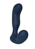 Svakom Iker Neo Rechargeable Silicone App Compatible Prostate Vibrator - Navy Blue/Gold