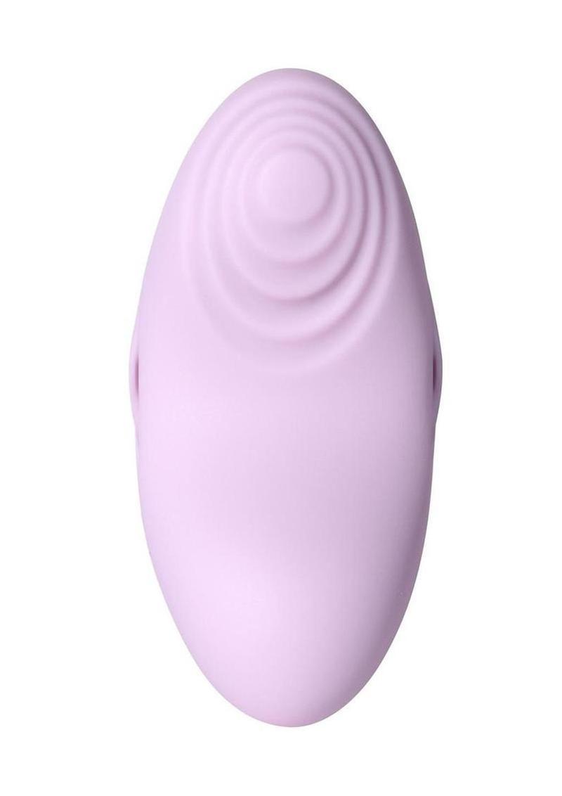 Svakom Echo 2 App Compatible Rechargeable Silicone Heated Finger Vibrator - Pink Lilac