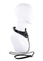 Velvet Noir Collar & Leash - Black