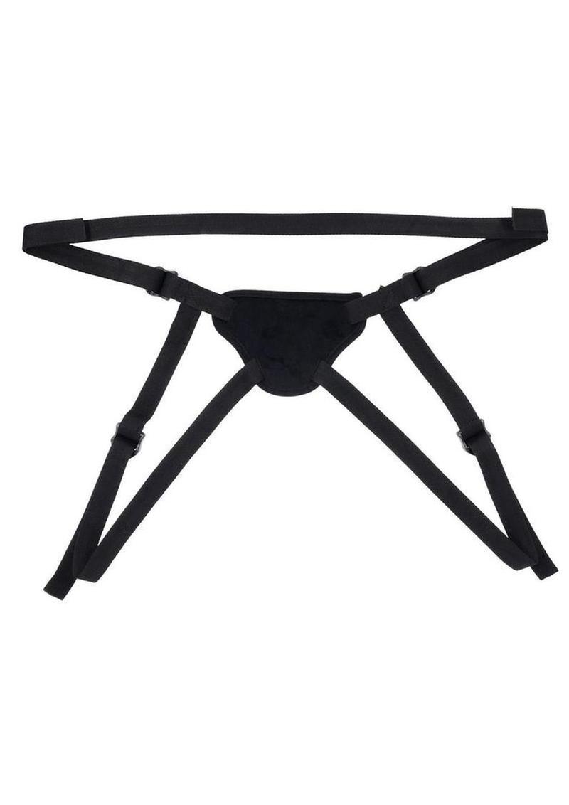 Velvet Noir Strap-On - Black