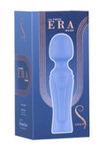 Swan Era Mini Wand Rechargeable Silicone Vibrator - Purple