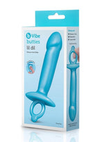 B-Vibe Butties Lil Dil Silicone Anal Dildo - Blue