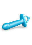 B-Vibe Butties Lil Dil Silicone Anal Dildo - Blue