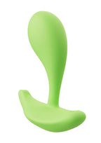 Oly 2 Pressure Sensing App enabled Wearable Rechargeable Silicone Clit & G Spot Vibrator - Green