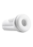 Sky Intense Suction & Vibration Rechargeable Blowjob Machine - White
