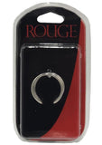 Rouge Stainless Steel Triple Wire Glans Ring - Silver