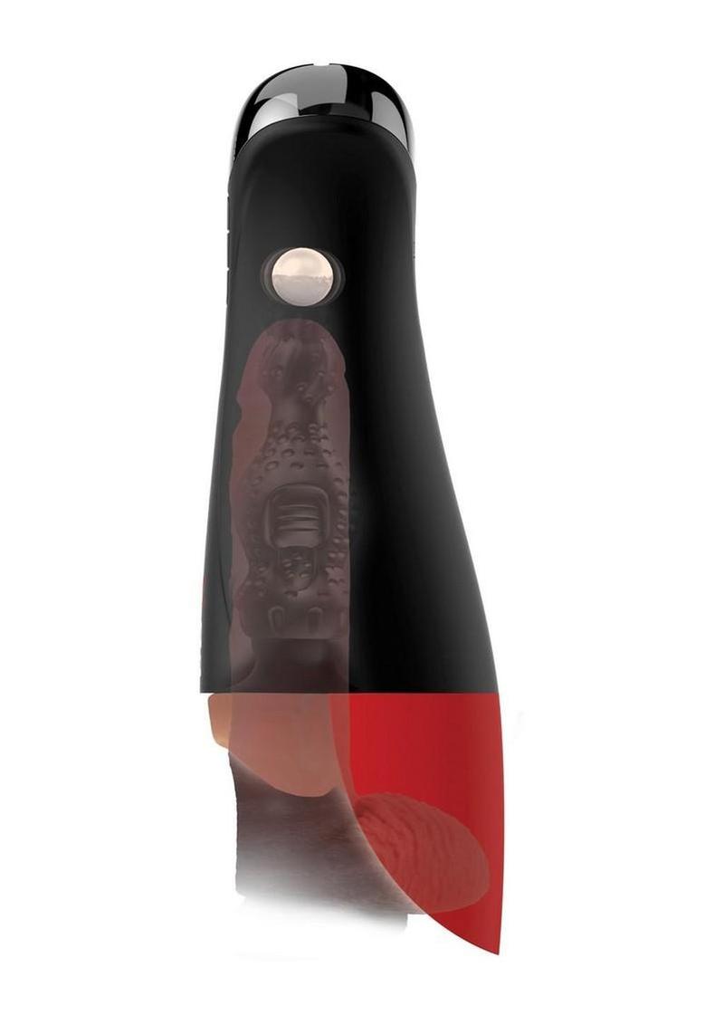 PDX Elite Fuck-O-Matic Pro XL Rechargeable Masturbator - Caramel