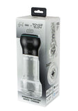 PowerBlow and Pocket Stroker Crystal Combo - Black/Clear