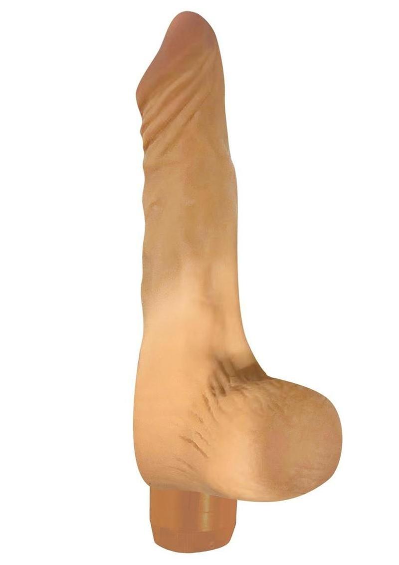 Quick Dick Mr Fixer Vibrating Silicone Dildo - Vanilla