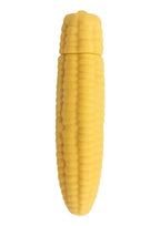 Edgy Veggies Kinky Corn Rechargeable Silicone Vibrator - Yellow