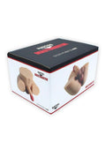 Kiotos Masturbator Silicone Dildo with Pussy & Ass - Vanilla