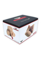 Kiotos Masturbator Silicone Dildo with Pussy & Ass - Vanilla