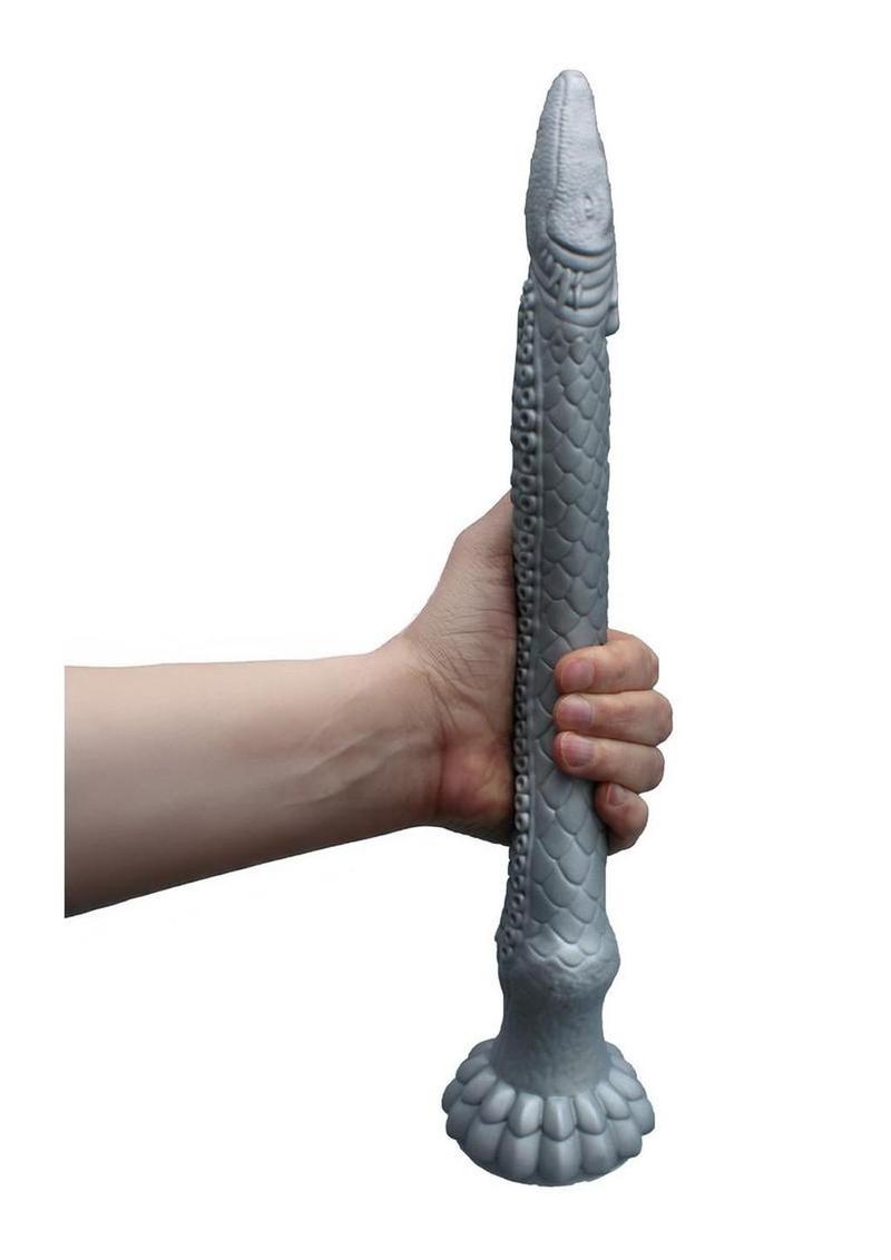 Kiotos Monstar Cox Silfang Silicone Cock with Suction Cup - Blue
