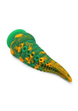 Kiotos Monstar Cox GrakenCock Silicone Dildo with Suction Cup - Green/Yellow