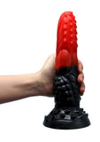 Kiotos Monstar Cox Redrex Silicone Cock with Suction Cup - Red/Blue