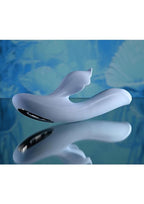 Playboy In Bloom Rechargeable Silicone Heating Rabbit Vibrator - Blue
