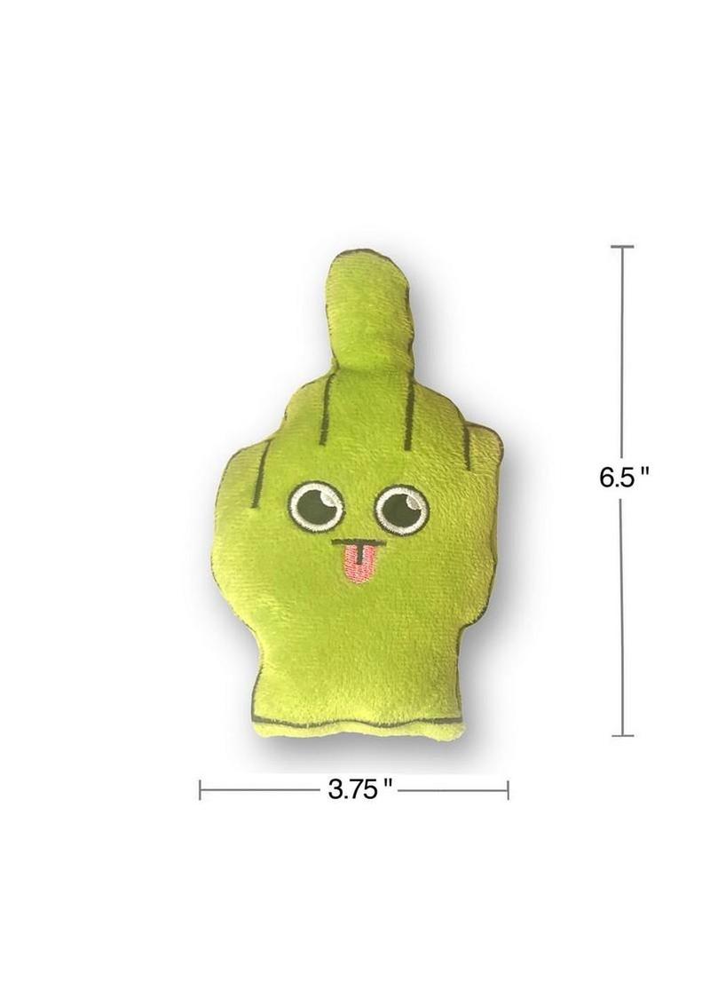 Bag of Fucks I Have to Give Plushy Pillow with 5 Fingers