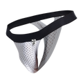 MOB Mesh Y Thong - White