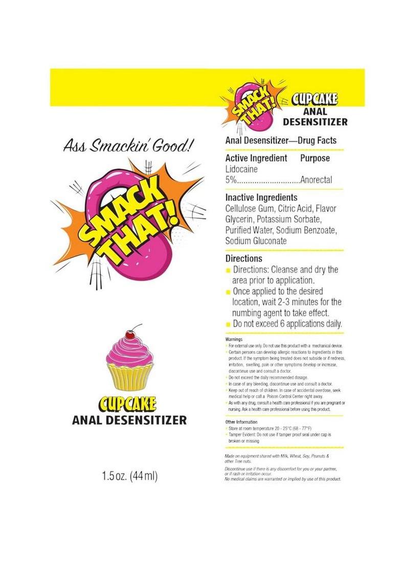 Smack That Anal Desensitizer 1.5oz - Cupcake