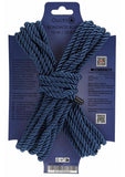 Ouch! Bondage Rope 10 Meter Nylon - Navy Blue