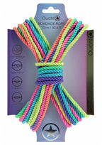 Ouch! Bondage Rope 10 Meter Nylon - Multicolor