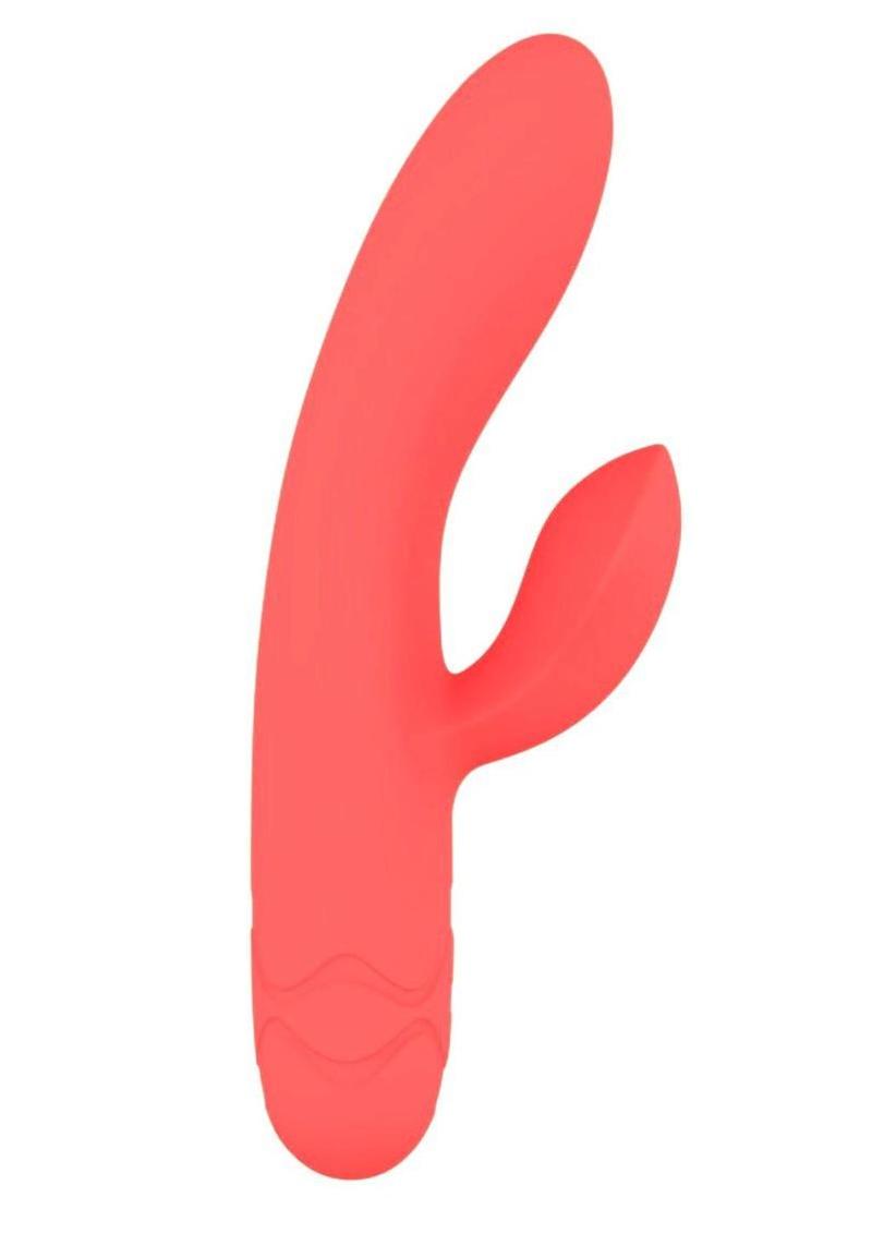 Hush Silicone Rabbit Vibrator - Coral