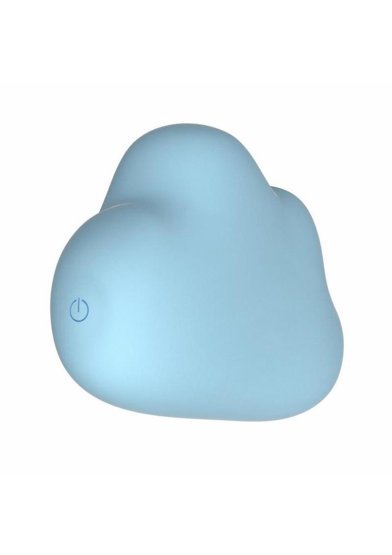 Play With Me Cuddle Cloud Rechargeable Silicone Massager - Blue