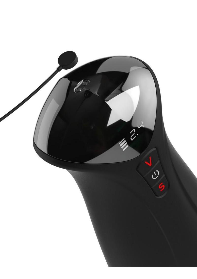 PDX Elite Fuck O Matic Pro XL Rechargeable Stroker - Vanilla/Black