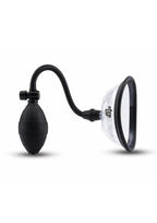Size Up Classic Pussy Pump with Two Chambers - Black/Clear