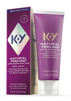 KY Hydrate Natural Feeling Moisturizing Water Based Lubricant with Hyaluronic Acid 2.5oz
