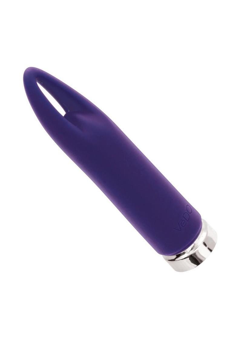 VeDo Lasso Rechargeable Silicone Bullet Vibrator - Purple