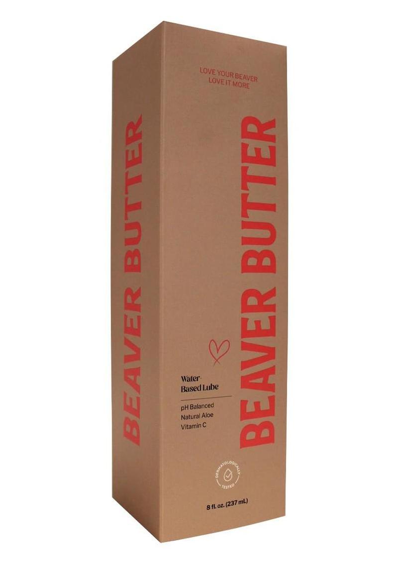 Beaver Butter Water Based Lubricant 8oz