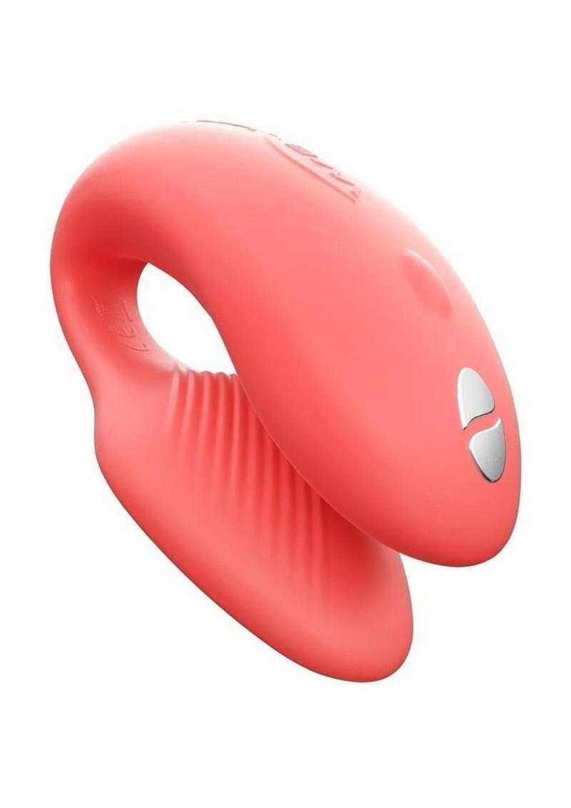 We-Vibe Chorus Rechargeable Silicone Couples Vibrator with Remote Control - Crave Coral