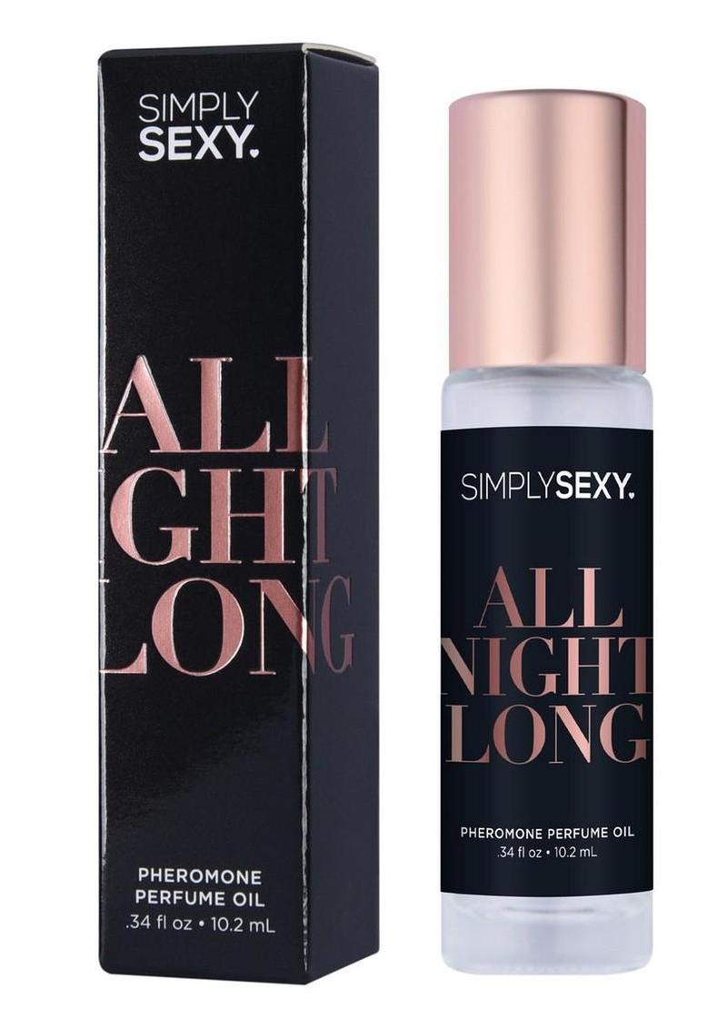 Simply Sexy Pheromone Perfume Oil Roll-On - All Night Long