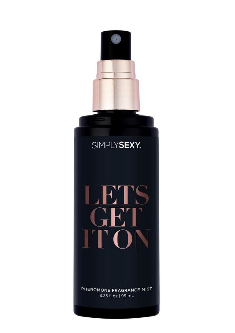 Simply Sexy Pheromone Body Mist Let's Get It On 3.35oz