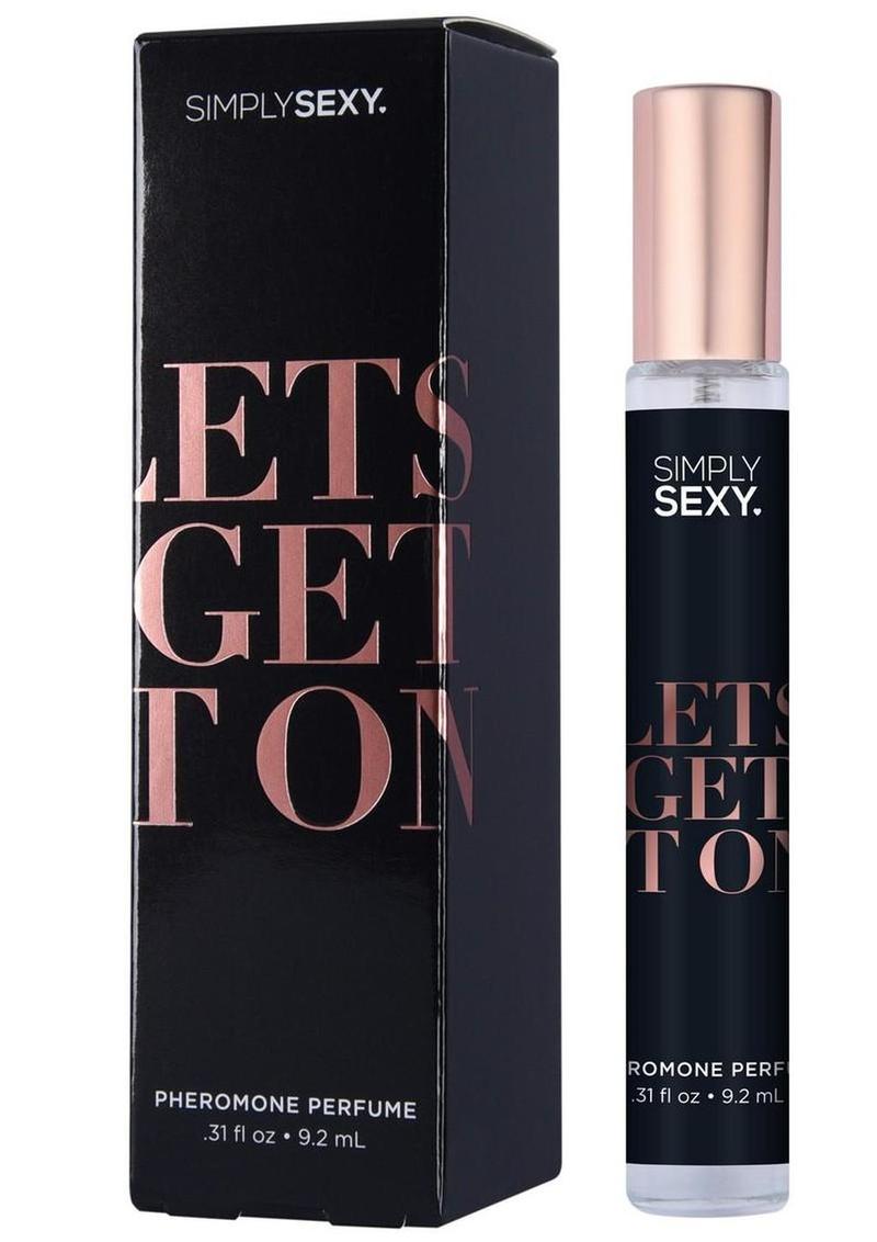 Simply Sexy Pheromone Perfume Let's Get It On Spray