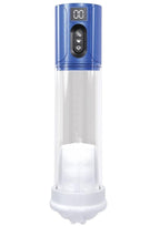 Pumped HyperLift 7 Function Rechargeable Masturbator - Metallic Blue