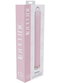 Loveline Sparkle 10 Function Rechargeable Glass Vibrator 6.3in - Pink