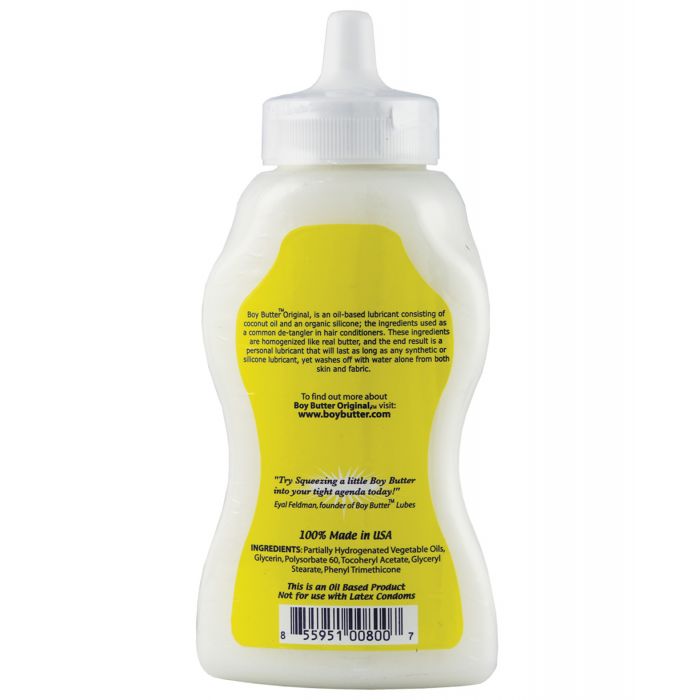 Boy Butter Churn Style - 9 oz Squeeze Bottle