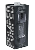 Pumped SonicPull 10 Function Multimedia Enhanced Masturbator - Gun Metal