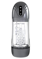 Pumped SonicPull 10 Function Multimedia Enhanced Masturbator - Gun Metal