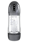 Pumped SonicPull 10 Function Multimedia Enhanced Masturbator - Gun Metal