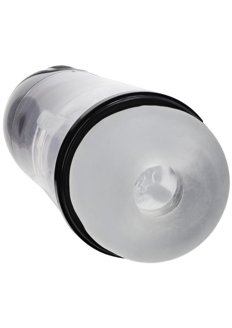 Pumped SonicPull 10 Function Multimedia Enhanced Masturbator - Gun Metal