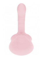 Loveline Satisfaction Grinder Silicone Rechargeable Thrusting Pulse Wave Vibrator - Pink