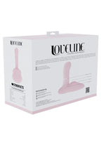 Loveline Satisfaction Grinder Silicone Rechargeable Thrusting Pulse Wave Vibrator - Pink