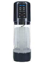Pumped UltraLift 10 Function Rechargeable Masturbator - Gun Metal