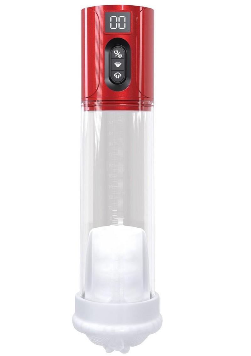 Pumped HyperLift 7 Function Masturbator - Metallic Red