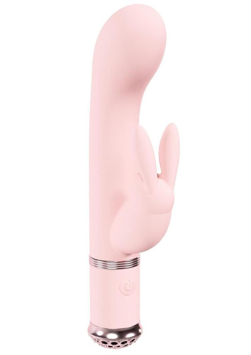 Loveline Belle 10 Function Silicone Rechargeable Rabbit Vibrator - Pink